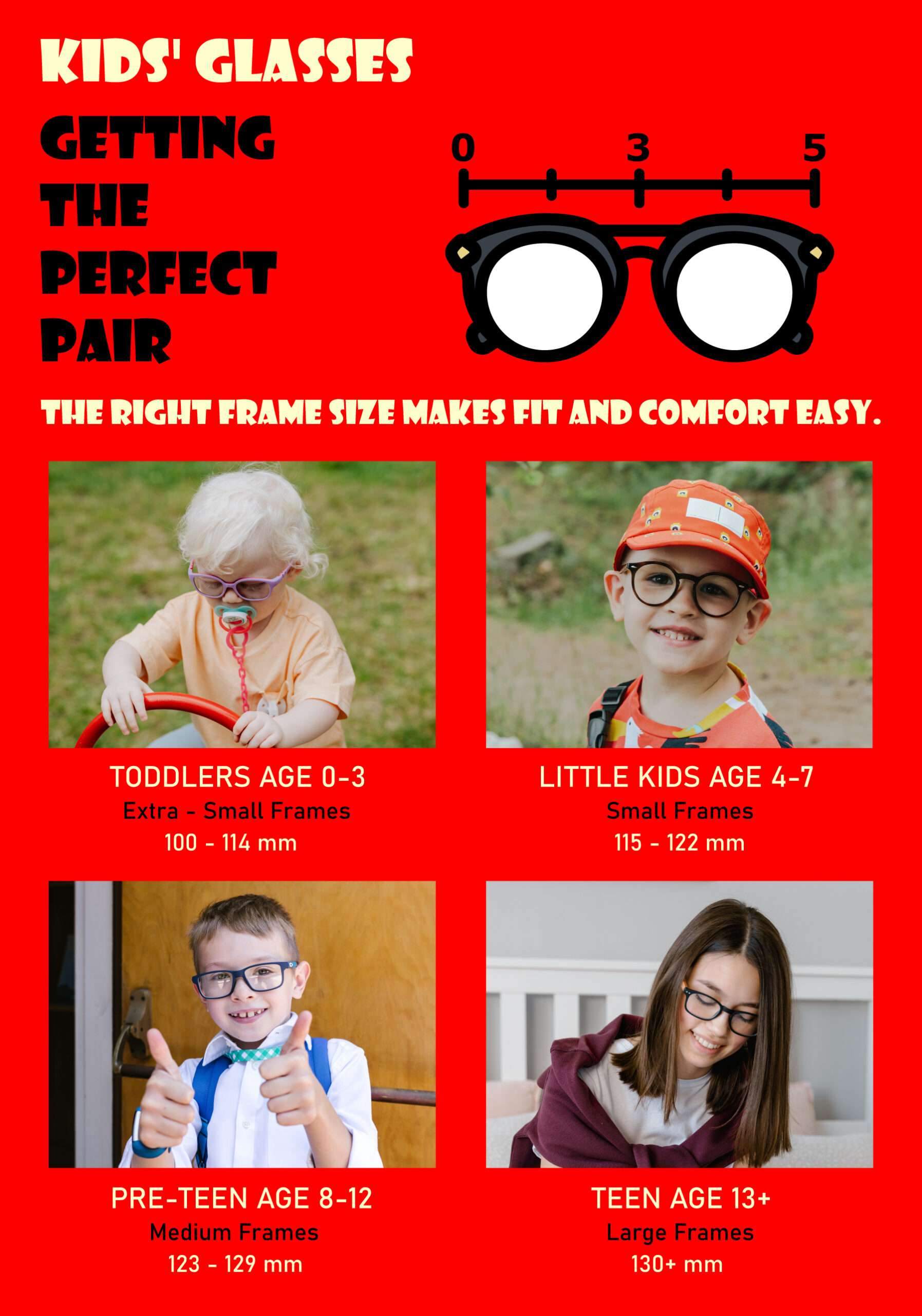 red-transparent-round-little-kids-eyeglasses-glossy-finish