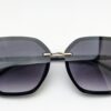 Black Square Sunglasses for Women – 100% UV Protection – code 1193 - Image 2