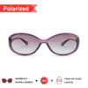 Purple Ovel - Polarized Sunglasses for Women – 100% UV Protection – code 1208