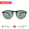 Black with Yellow Tortoise - Glossy Finish - Polarized Sunglasses for Men & Women – 100% UV Protection – code 1229